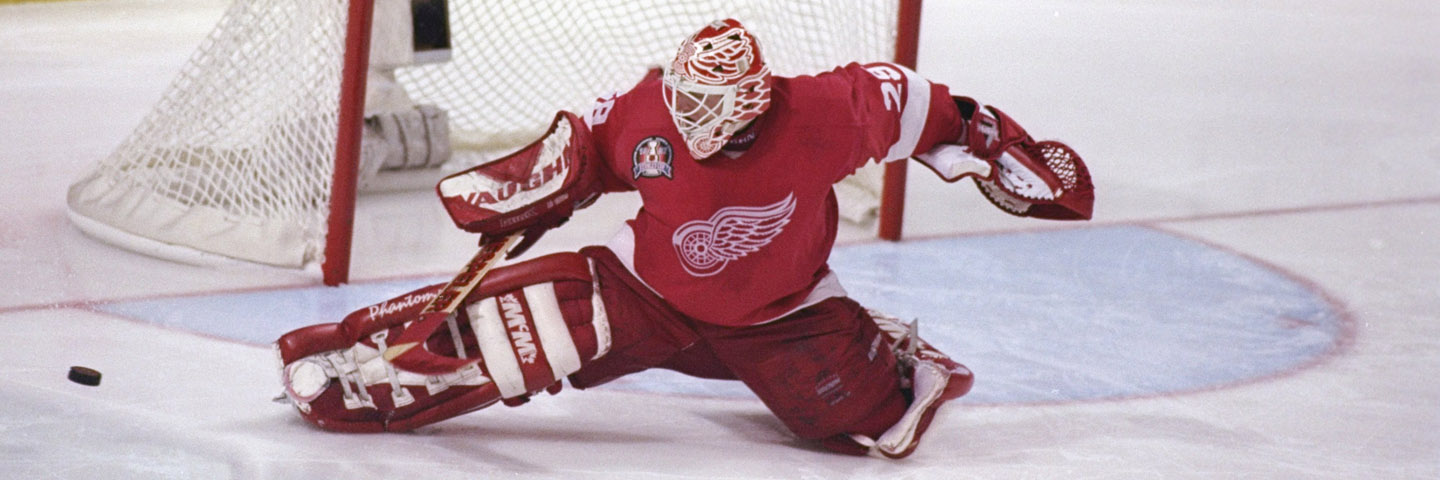 Mike Vernon, who backstopped the Red Wings to the 1997 Stanley Cup