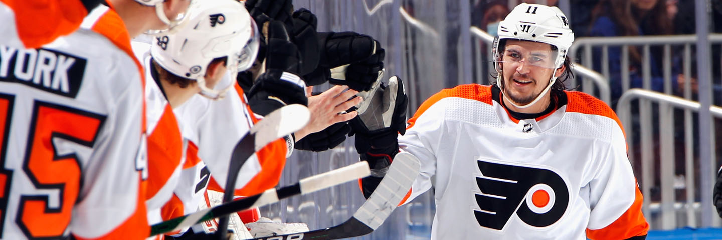 The Philadelphia Flyers are the second-fastest team in NHL history